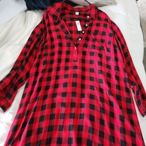 Old navy red dress xl